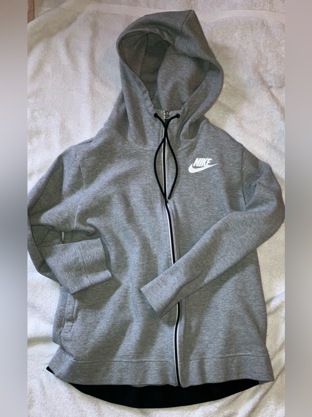 Nike Grey Full-Zip Hoodie Jacket